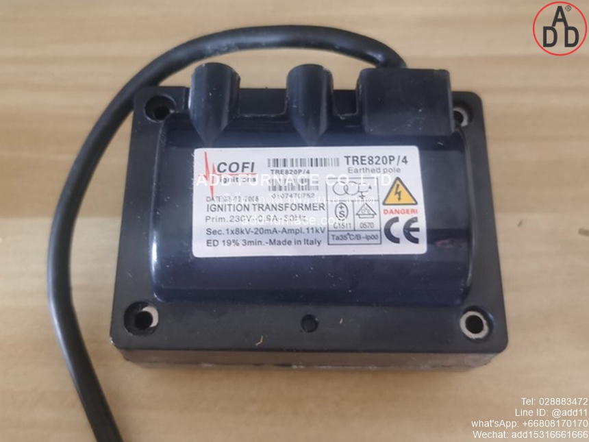 Cofi Ignition Transformer TRE820P-4 (3)